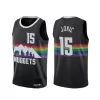 Denver Nuggets Nikola Jokic #15 Swingman Jersey Black for men - City Edition - uafactory