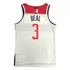 Brooklyn Nets Bradley Beal #3 2021/22 Swingman Jersey White for men - Association Edition - uafactory