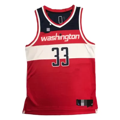 Washington Wizards Kyle Kuzma #33 2021/22 Swingman Jersey Red for men - Association Edition - uafactory