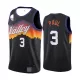 Phoenix Suns Paul #3 2021 Swingman Jersey Black for men - City Edition - uafactory