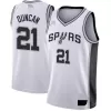 San Antonio Spurs Tim Duncan #21 2020/21 Swingman Jersey White for men - Association Edition - uafactory