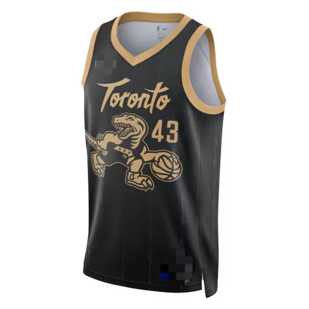 Toronto Raptors Pascal Siakam #43 2021 Swingman Jersey Black for men - City Edition - uafactory