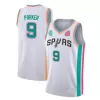 San Antonio Spurs Tony Parker #9 2021/22 Swingman Jersey White for men - City Edition - uafactory