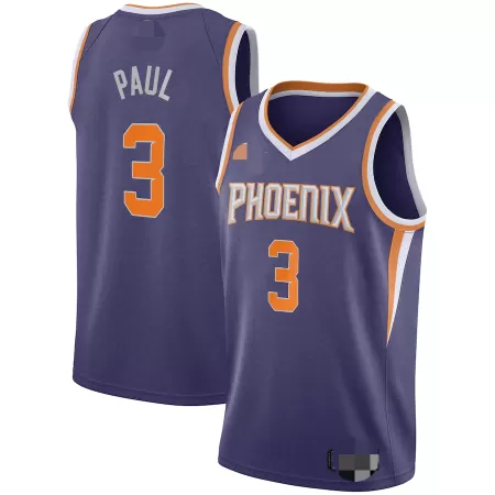 Phoenix Suns Chris Paul #3 2020/21 Swingman Jersey Purple for men - Association Edition - uafactory