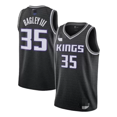 Sacramento Kings III #35 2019/20 Swingman Jersey Black for men - Statement Edition - uafactory