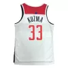 Washington Wizards Kyle Kuzma #33 2021/22 Swingman Jersey White for men - Association Edition - uafactory