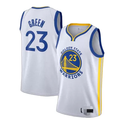 Men's Golden State Warriors Green #23 White Retro Jersey 2019/20 - Association Edition - uafactory