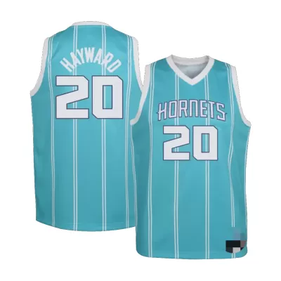 Charlotte Hornets Hayward #20 2020/21 Swingman Jersey Blue for men - Association Edition - uafactory