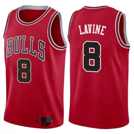 Chicago Bulls LaVine #8 Swingman Jersey Red for men - Association Edition - uafactory