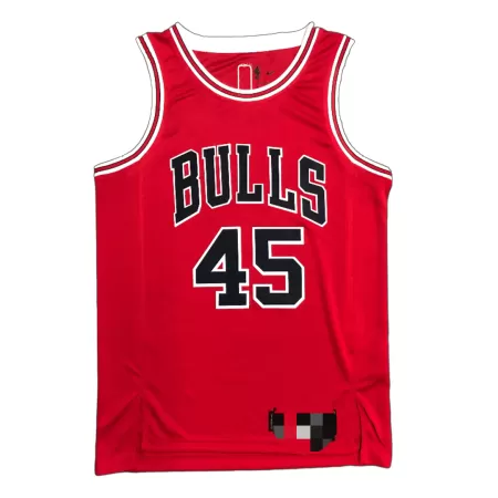 Chicago Bulls Michael Jordan #45 2021 Swingman Jersey Red for men - Association Edition - uafactory
