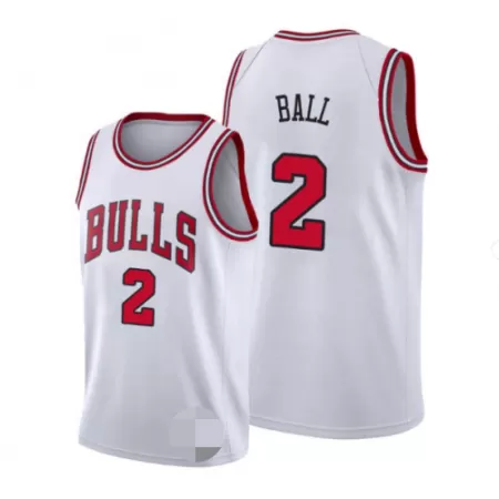 Chicago Bulls Lonzo Ball #2 Swingman Jersey White for men - Association Edition - uafactory