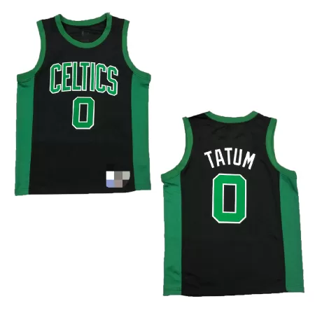 Boston Celtics Tatum #0 2020/21 Swingman Jersey Black&Green for men - City Edition - uafactory