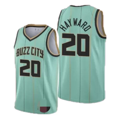 Charlotte Hornets Hayward #20 Swingman Jersey Green for men - Association Edition - uafactory