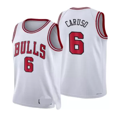 Chicago Bulls Alex Caruso #6 2021/22 Swingman Jersey White for men - Association Edition - uafactory