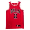 Chicago Bulls Lonzo Ball #2 2021 Swingman Jersey Red for men - Association Edition - uafactory