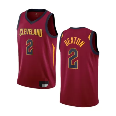 Cleveland Cavaliers Collin Sexton #2 Swingman Jersey Wine for men - Association Edition - uafactory