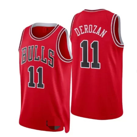 Chicago Bulls Demar DeRozan #11 2021 Swingman Jersey Red for men - Association Edition - uafactory