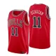 Chicago Bulls Demar DeRozan #11 2021 Swingman Jersey Red for men - Association Edition - uafactory