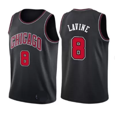 Chicago Bulls LaVine #8 2019/20 Swingman Jersey Black for men - Statement Edition - uafactory