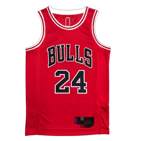Chicago Bulls Lauri Markkanen #24 2021 Swingman Jersey Red for men - Association Edition - uafactory