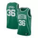 Boston Celtics Smart #36 2020/21 Swingman Jersey Green for men - Association Edition - uafactory