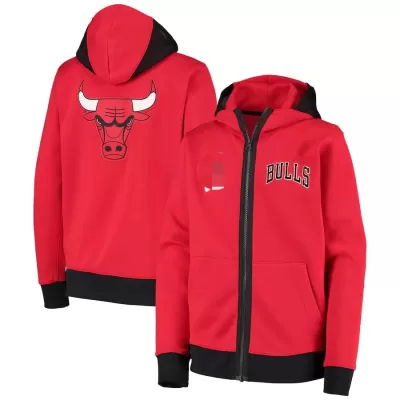 Men's Chicago Bulls Hoodie Jacket Red - uafactory