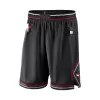 Men's Chicago Bulls Black Basketball Shorts - uafactory