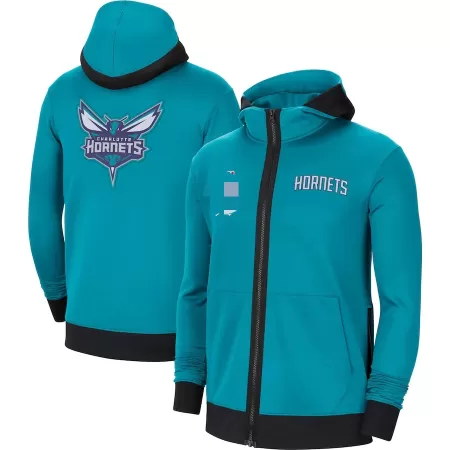 Men's Charlotte Hornets Hoodie Jacket Blue - uafactory
