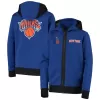 Men's New York Knicks Hoodie Jacket Blue - uafactory