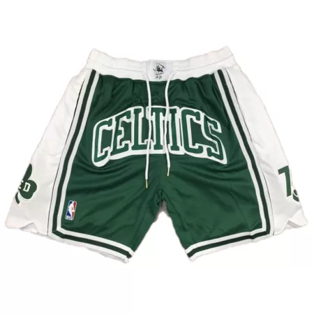 Men's Boston Celtics Green Basketball Shorts - uafactory