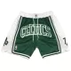 Men's Boston Celtics Green Basketball Shorts - uafactory