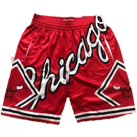Men's Chicago Bulls Red Basketball Shorts - uafactory