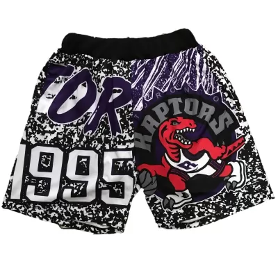 Men's Toronto Raptors Gray Basketball Shorts - uafactory