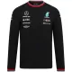 Men Mercedes AMG Petronas F1 Black Team 2022 - uafactory