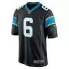 Men Carolina Panthers Baker Mayfield #6 Black Game Jersey - uafactory