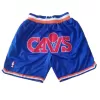 Men's Cleveland Cavaliers Blue Basketball Shorts - uafactory