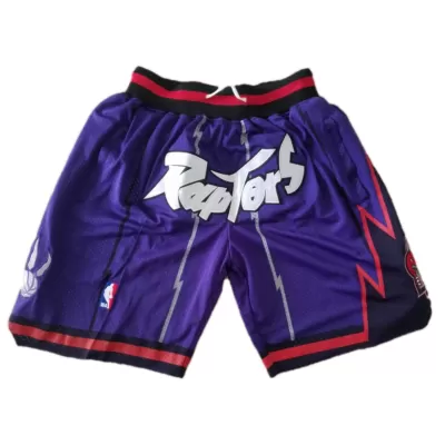 Men's Toronto Raptors Purple Basketball Shorts - uafactory