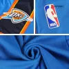 Men's Oklahoma City Thunder Blue Basketball Shorts 2020/21 - Icon Edition - uafactory