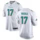 Men Miami Dolphins Jaylen Waddle #17 White Game Jersey - uafactory