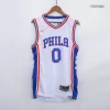 Philadelphia 76ers Tyrese Maxey #0 2021/22 Swingman Jersey White for men - Association Edition - uafactory