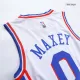 Philadelphia 76ers Tyrese Maxey #0 2021/22 Swingman Jersey White for men - Association Edition - uafactory