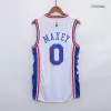 Philadelphia 76ers Tyrese Maxey #0 2021/22 Swingman Jersey White for men - Association Edition - uafactory