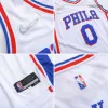 Philadelphia 76ers Tyrese Maxey #0 2021/22 Swingman Jersey White for men - Association Edition - uafactory