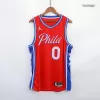 Philadelphia 76ers Tyrese Maxey #0 Swingman Jersey Red for men - Association Edition - uafactory