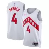 Toronto Raptors Scottie Barnes #4 2022/23 Swingman Jersey White for men - Association Edition - uafactory