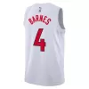 Toronto Raptors Scottie Barnes #4 2022/23 Swingman Jersey White for men - Association Edition - uafactory