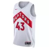 Toronto Raptors Pascal Siakam #43 2022/23 Swingman Jersey White for men - Association Edition - uafactory