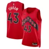 Toronto Raptors Pascal Siakam #43 2022 Swingman Jersey Red for men - Association Edition - uafactory