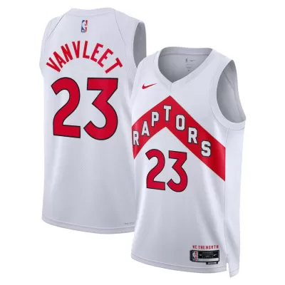 Toronto Raptors Fred VanVleet #23 2022 Swingman Jersey White for men - Association Edition - uafactory