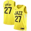 Utah Jazz Rudy Gobert #27 22/23 Swingman Jersey Gold for men - Association Edition - uafactory